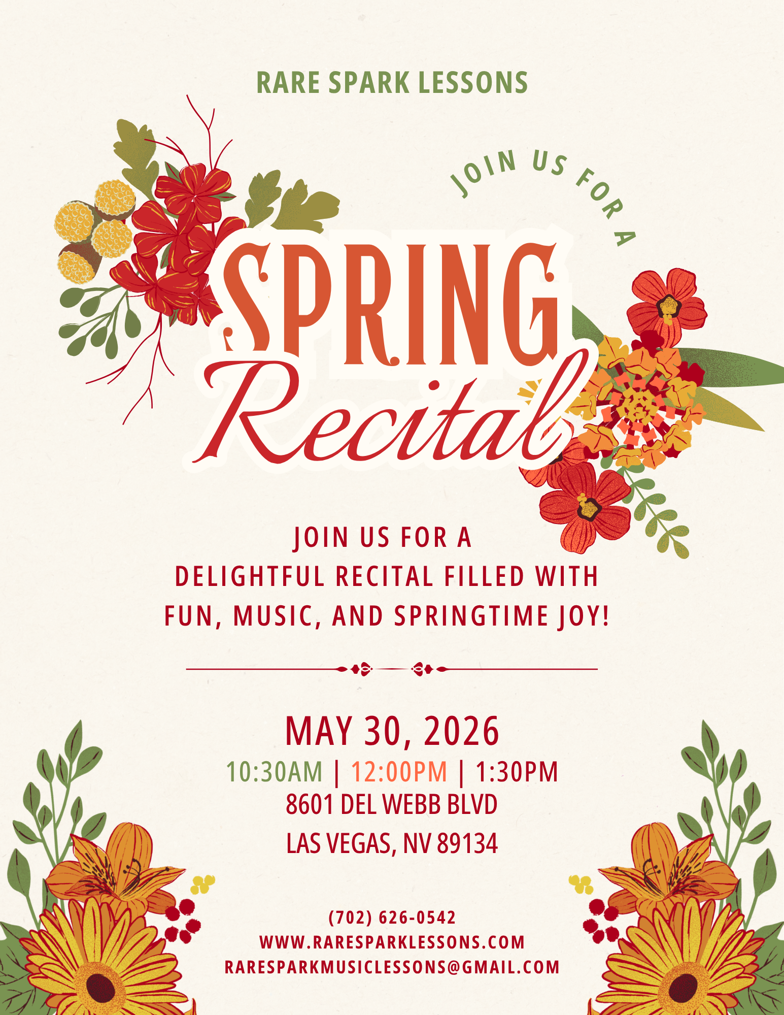 Spring Recital 2026